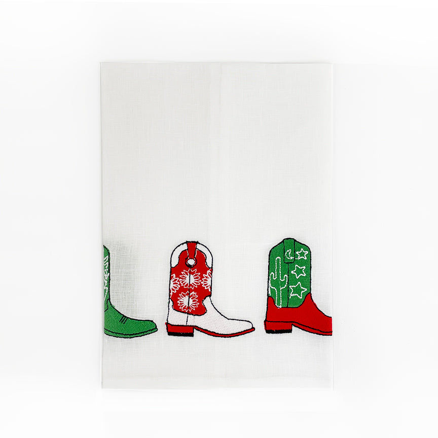 Holiday Cowboy Boot Tip Towel added by Spoak Member