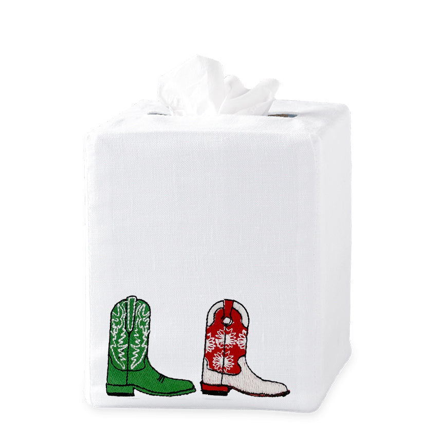 Holiday Cowboy Boots Tissue Box Cover added by Spoak Member