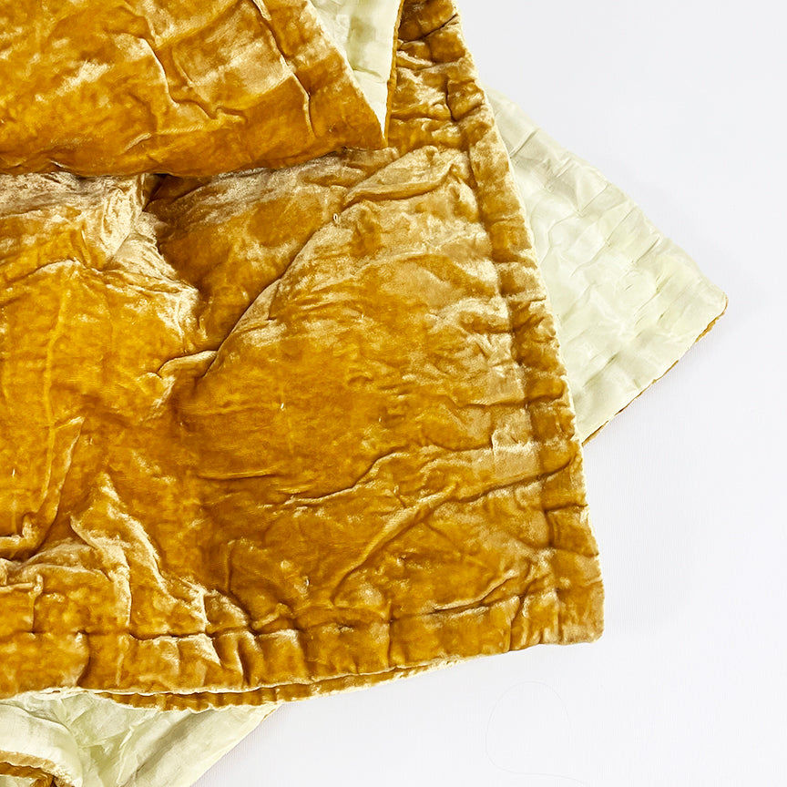 Silk Velvet Quilt, Mustard added by Spoak Member