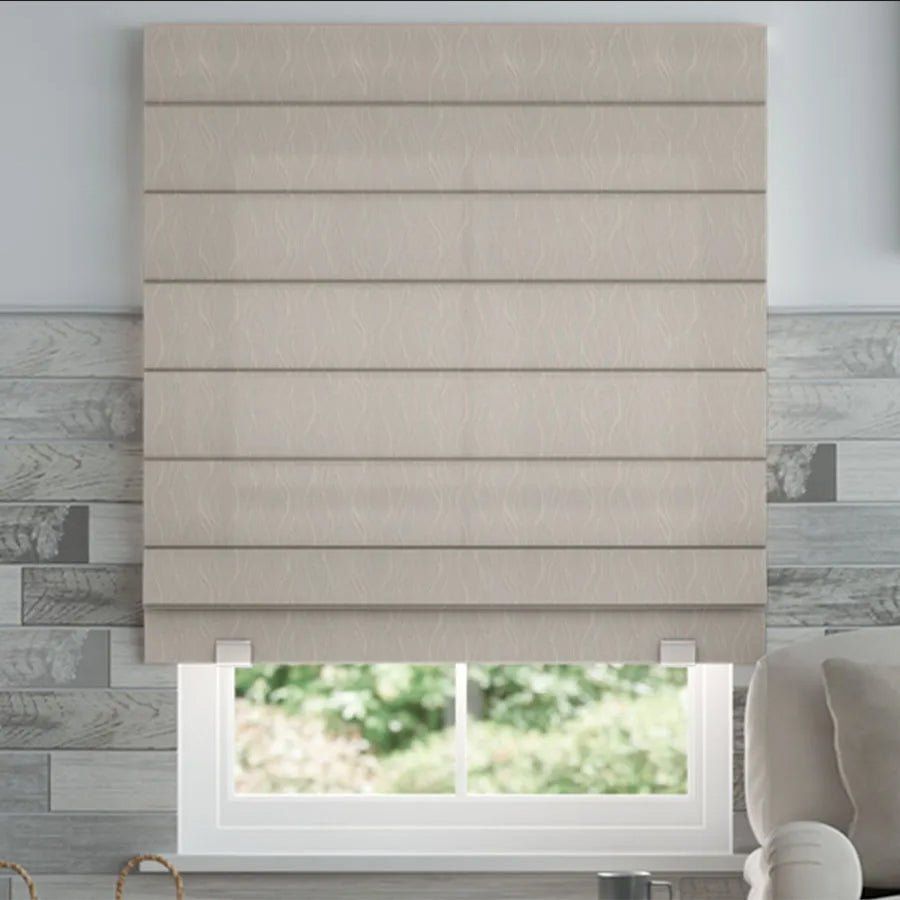 Joydeco Custom  Motorization Blackout Roman Shades added by Spoak Member