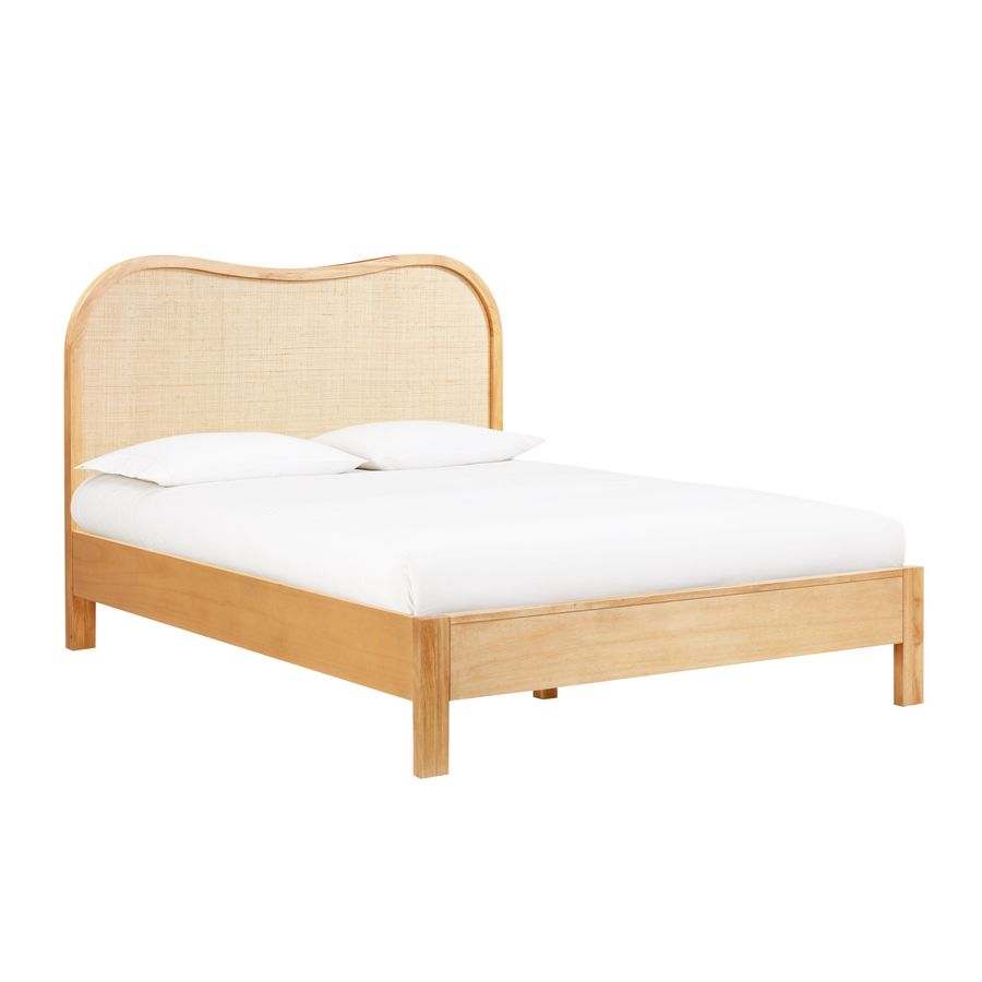 Grappa Natural Wood & Rattan Bed added by Spoak Member