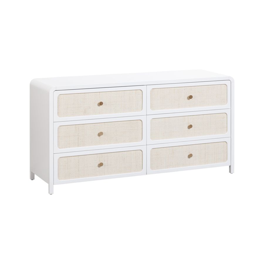 Patty White Rattan 6 Drawer Dresser added by Spoak Member