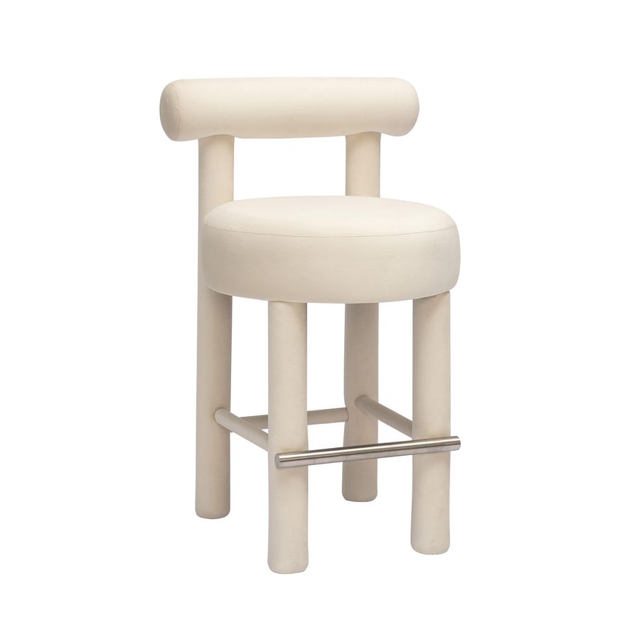 Carmel Cream Velvet Counter Stool added by Spoak Member