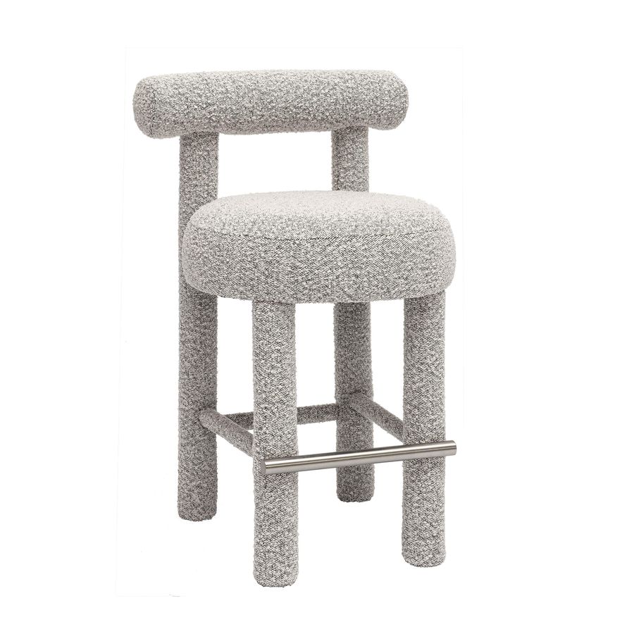 Carmel Black & White Performance Boucle Counter Stool added by Spoak Member