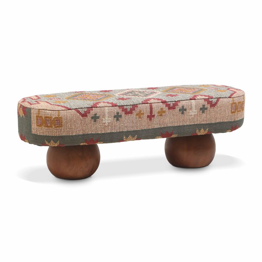 Rizi Textured Wool Upholstered Bench added by Spoak Member