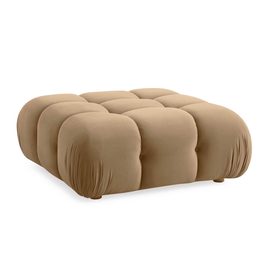 Calliope Cafe Au Lait Performance Velvet Modular Ottoman added by Spoak Member
