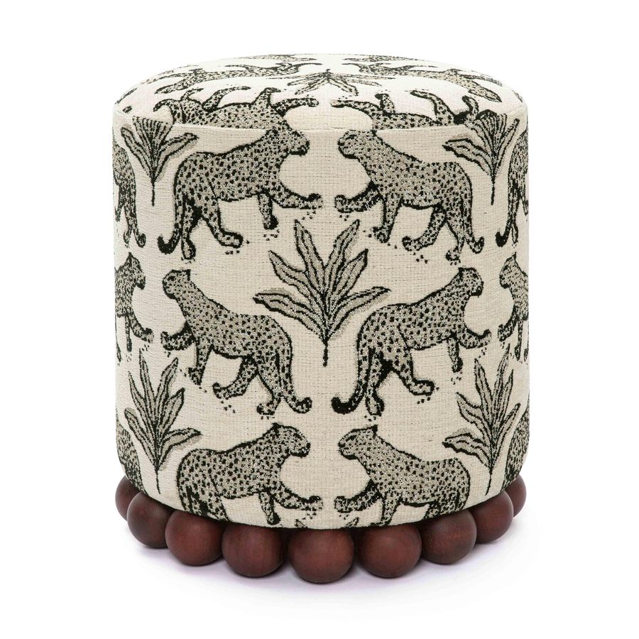 Dex Leopard Jacquard Ottoman added by Spoak Member