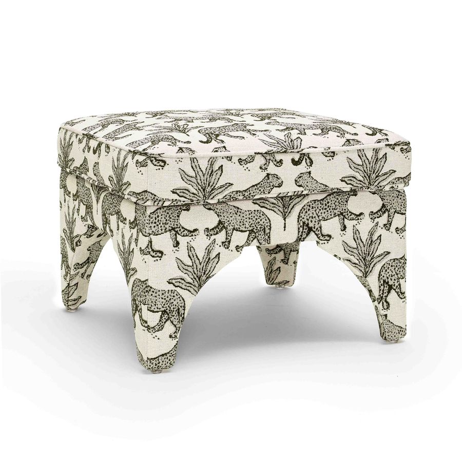 Raji Leopard Jacquard Ottoman added by Spoak Member