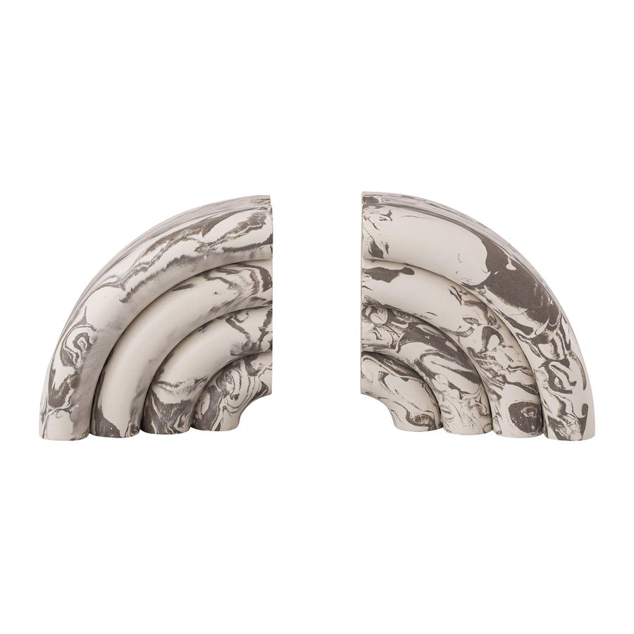Grey Marble Bookends - Set of 2 added by Spoak Member
