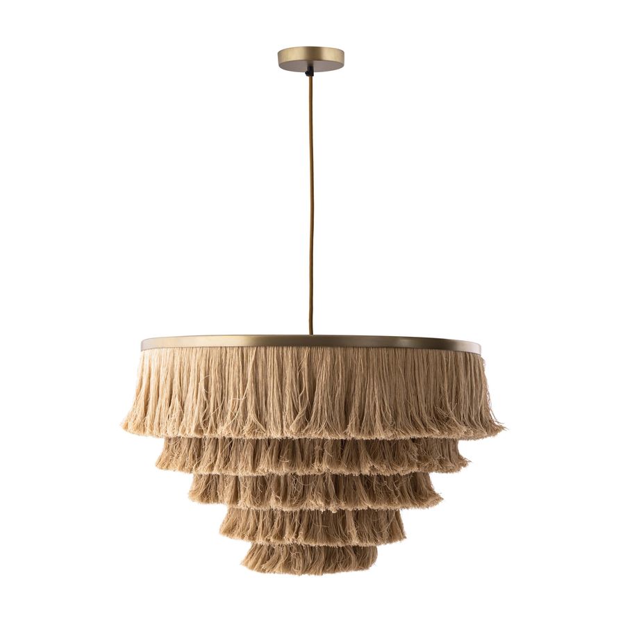 Sarai Natural Fringe Pendant added by Spoak Member