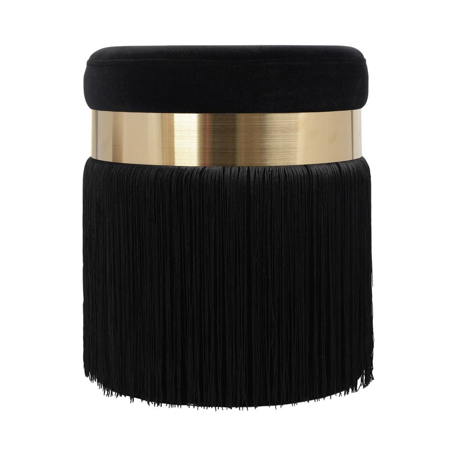 Melody Velvet Tasseled Ottoman added by Spoak Member