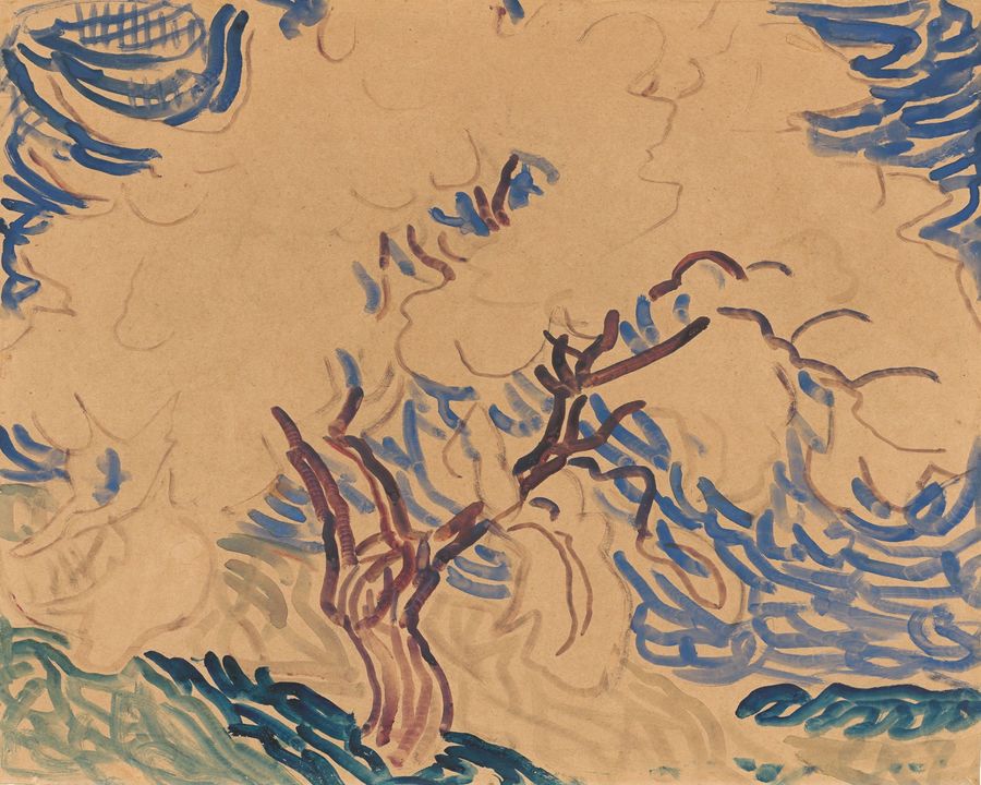 Tree Study Print, 1907 added by Spoak Member