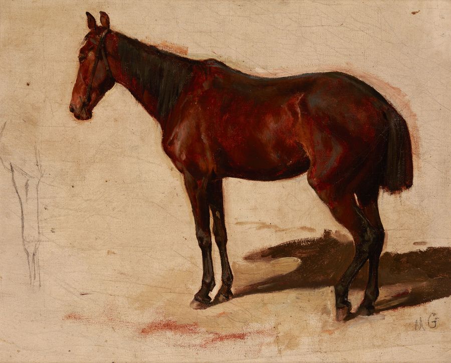 Study of a Horse Print, 1870 added by Spoak Member