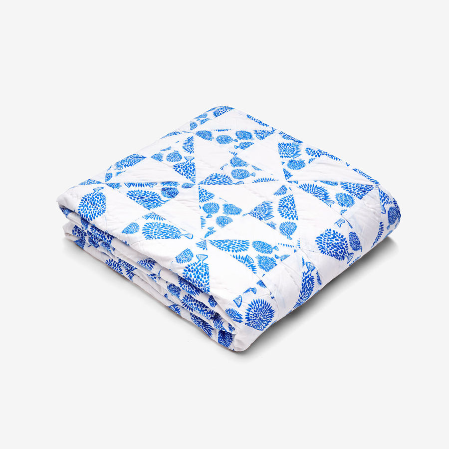 Twin Quilt - Blowfish | Marine added by Spoak Member