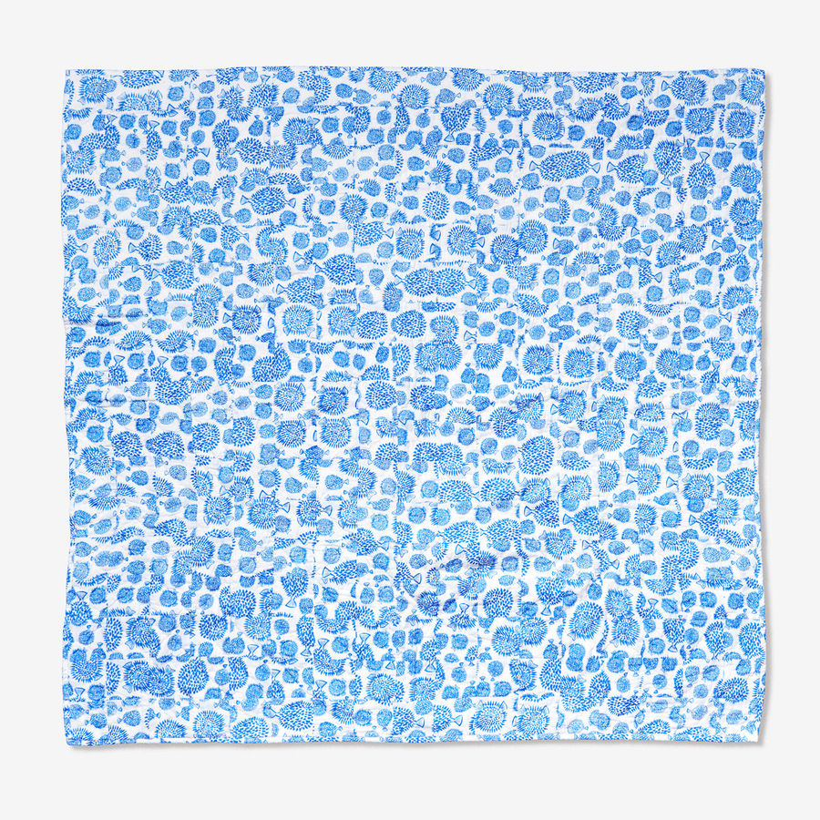 Baby Quilt - Blowfish | Marine added by Spoak Member