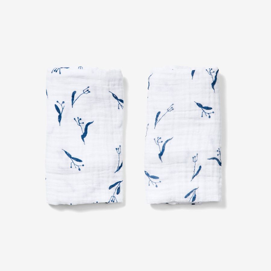 Burp Cloth Set - Pods | Denim added by Spoak Member