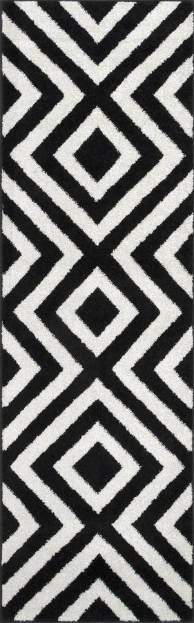 Chevron Stripes Rug | Black added by Spoak Member