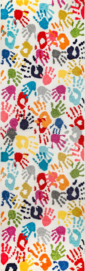 Handprint Collage Rug | Multicolor added by Spoak Member