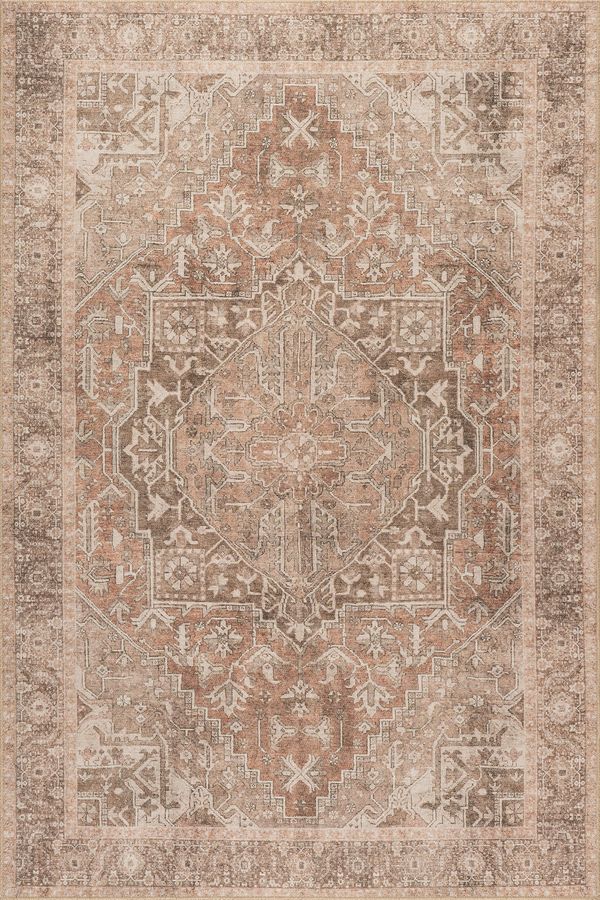 Maddison Vintage Medallion Rug | Light Brown added by Spoak Member
