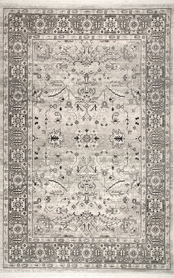 Florid Mystique Fringe Rug | Beige added by Spoak Member