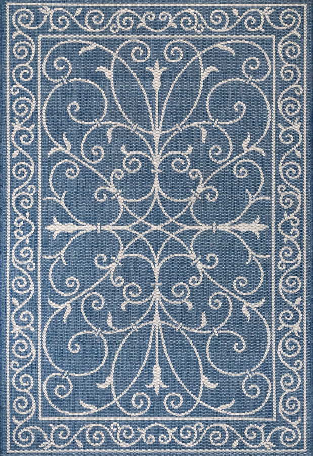 Indoor/Outdoor Krem Rug | Blue added by Spoak Member