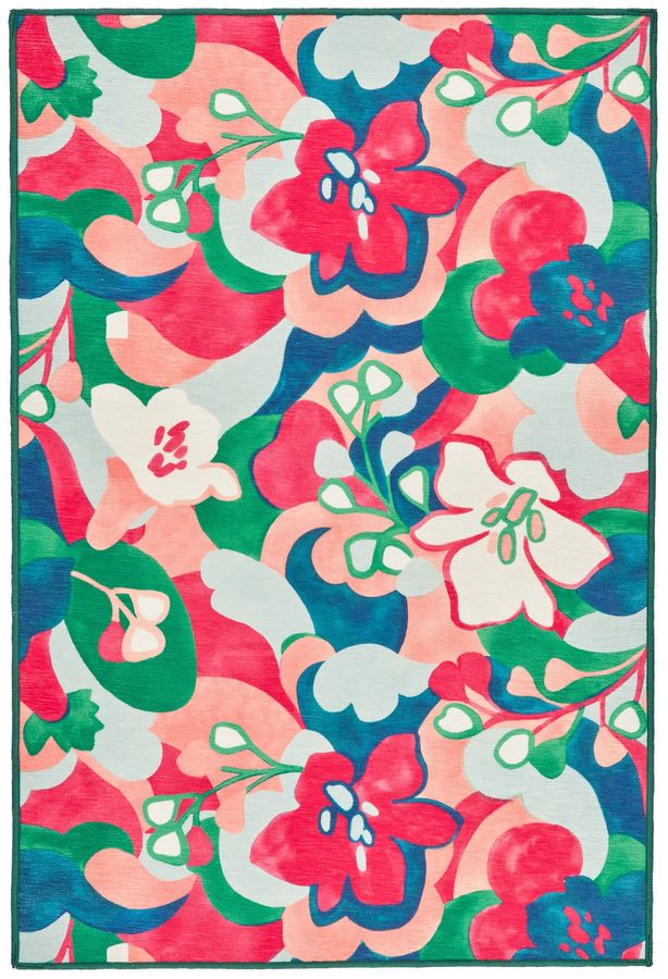 Dreamy Daisies Machine Washable Rug | Multi added by Spoak Member