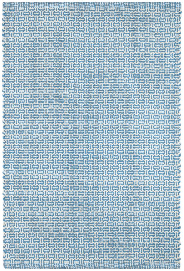 Miss Muffet Handwoven Cotton Rug | French Blue added by Spoak Member