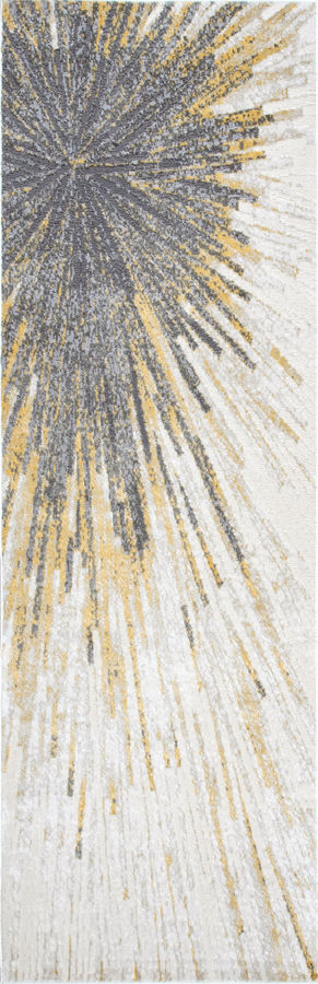 Alessia Splash Abstract Rug | Gold added by Spoak Member