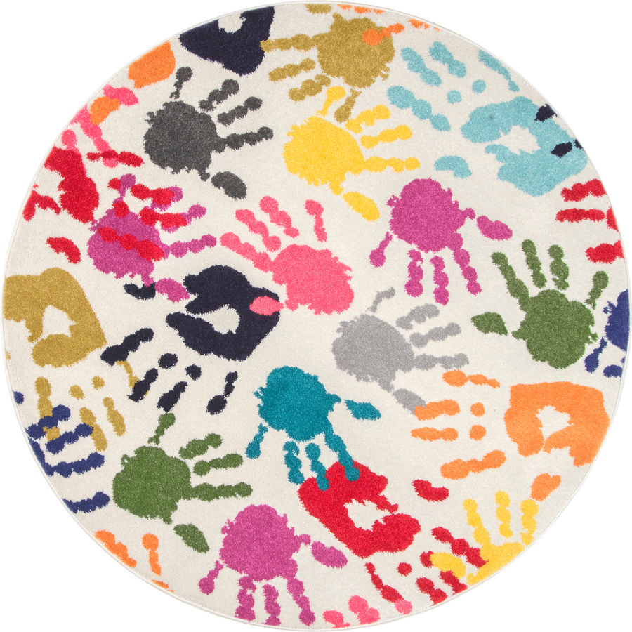 Handprint Collage Rug | Multicolor added by Spoak Member