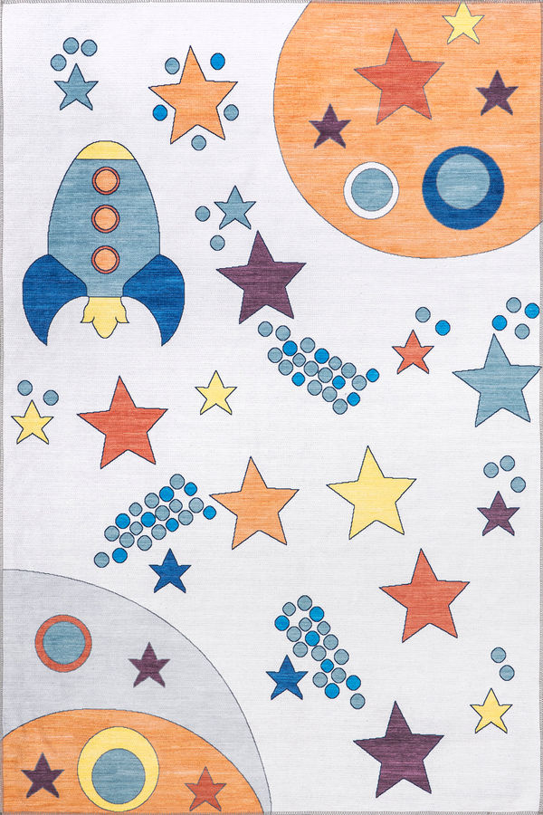 Brigantine Washable Kids Stars Rug | Multicolor added by Spoak Member
