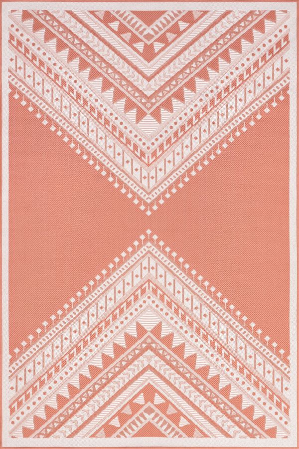 Aztec Prism Indoor/Outdoor Rug | Coral added by Spoak Member