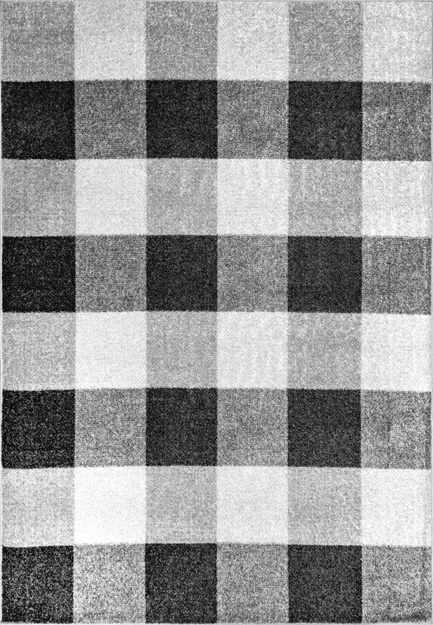 Virginia Buffalo Plaid Rug | Grey added by Spoak Member