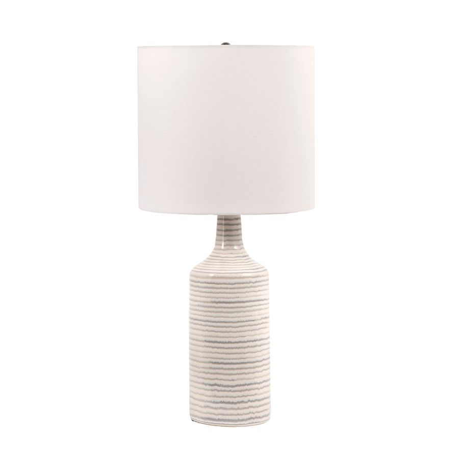25-inch Theresa Ceramic Table Lamp | Grey added by Spoak Member