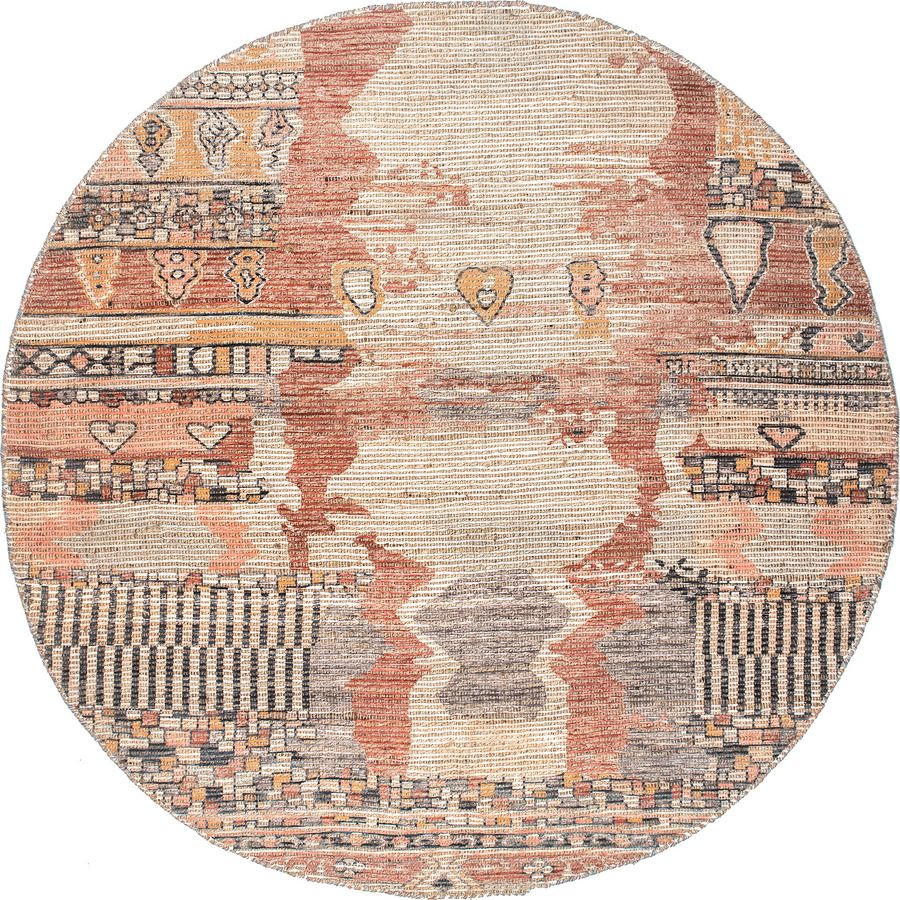 Southwestern Abstract Fringed Rug | Multicolor added by Spoak Member