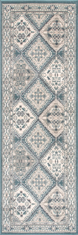 Melange Tiles Rug | Blue added by Spoak Member