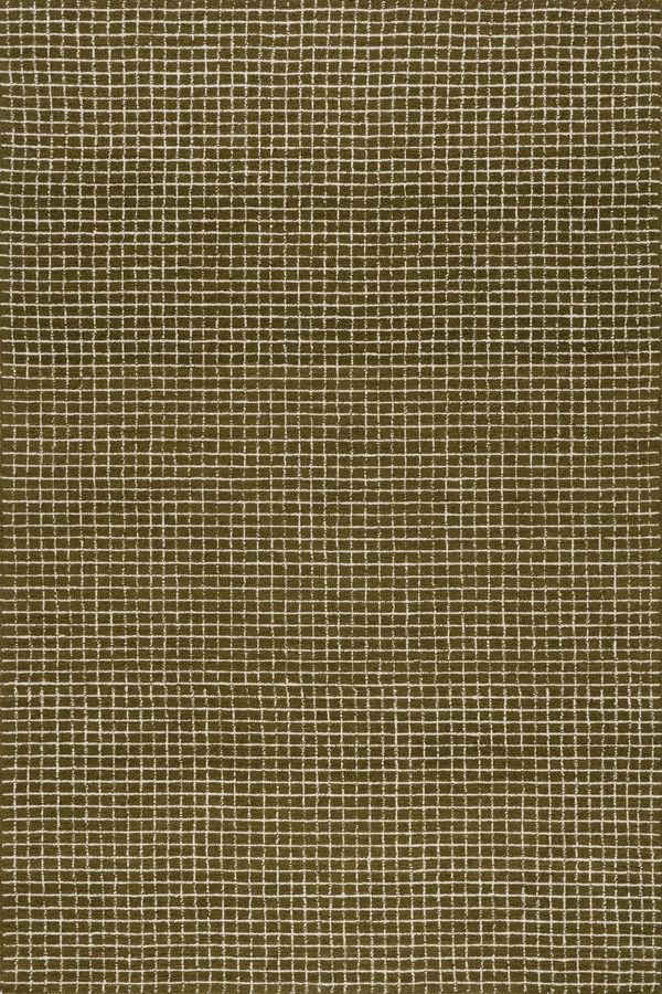 Melrose Checked Rug | Moss added by Spoak Member