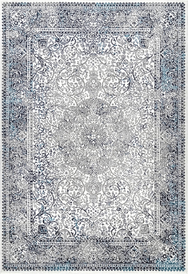 Persian Wreath Rug | Blue added by Spoak Member