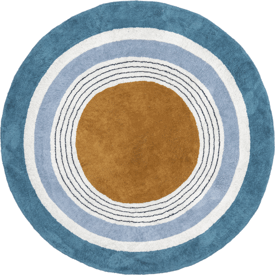 Malory Rainbow Kids Washable Rug | Blue added by Spoak Member