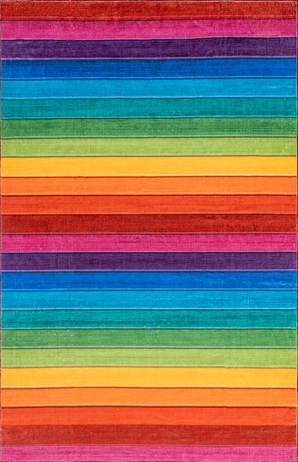 Agni Kids Washable Rainbow Rug | Multicolor added by Spoak Member