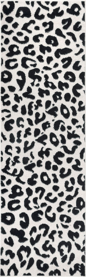 Coraline Leopard Printed Rug | Dark Grey added by Spoak Member