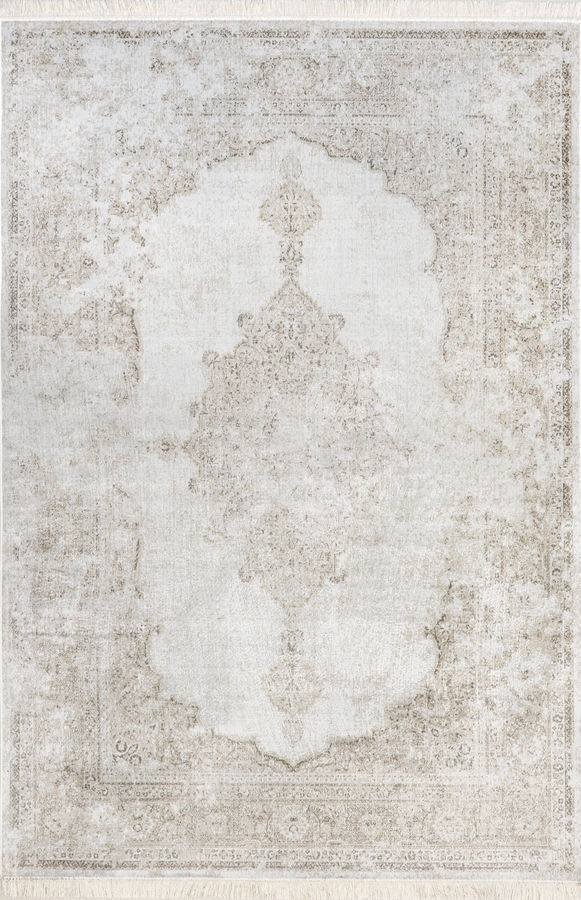 Withering Medallion Fringe Rug | Ivory added by Spoak Member