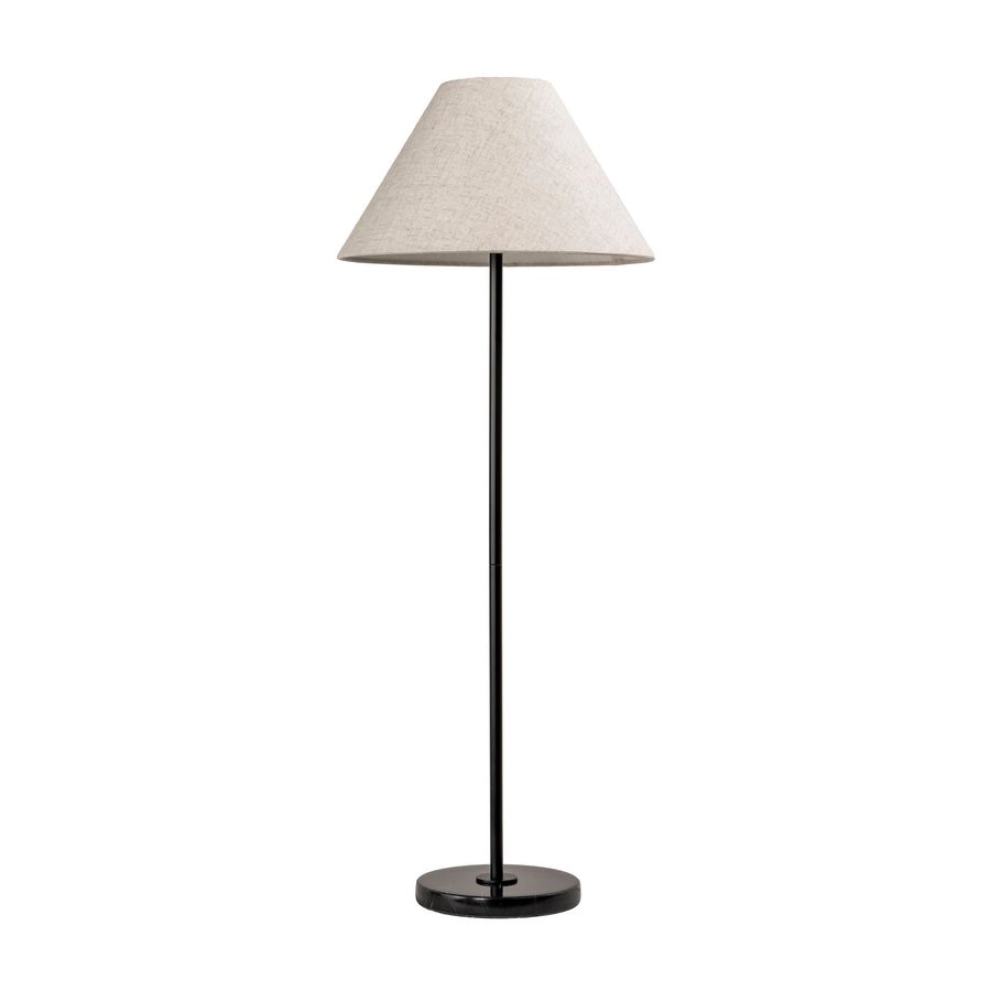 38-inch Iron Torchiere Industrial Table Lamp | Black added by Spoak Member