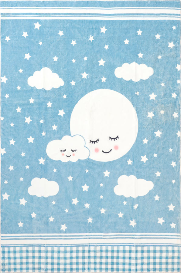 Tamar Kids Washable Sweet Dreams Rug | Blue added by Spoak Member