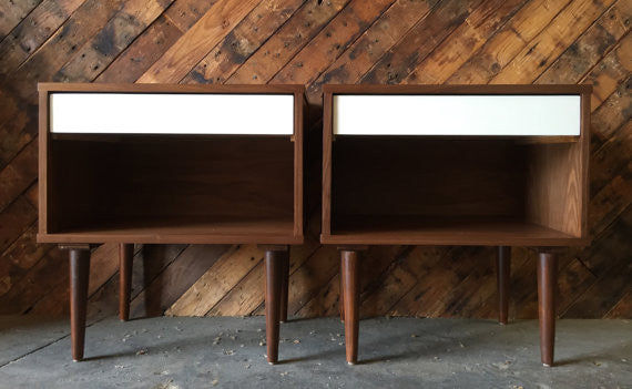 Custom mid century style nightstands added by Spoak Member