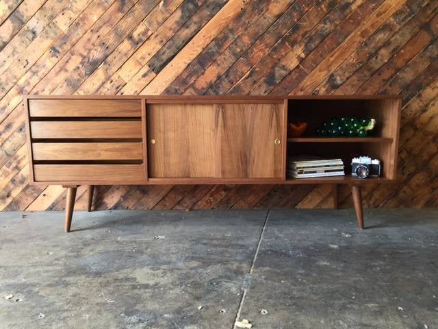 Mid Century Walnut Custom Credenza added by Spoak Member