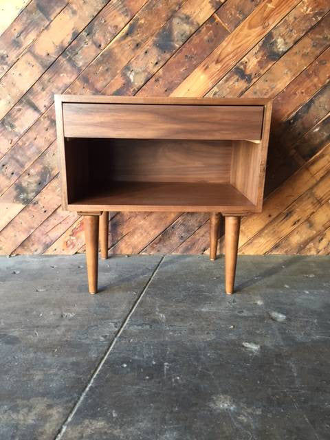 Mid Century Style Walnut Night Stand added by Spoak Member