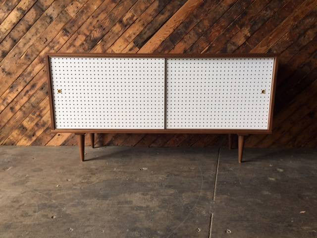 Mid Century Style Custom Perforated Credenza added by Spoak Member