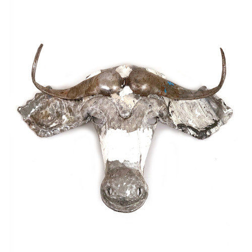 Springbok Animal Mask - Recycled Metal Wall Art added by Spoak Member