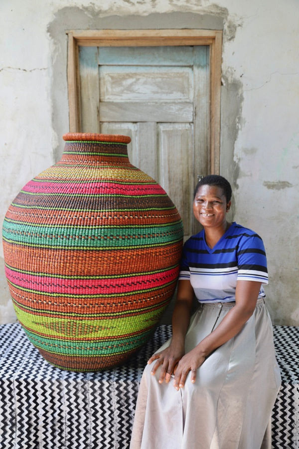 Boncate (Art Basket) by Mary Ayinbora added by Spoak Member