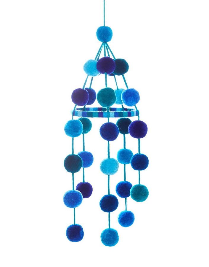 Pom Pom Mobile - Blue added by Spoak Member